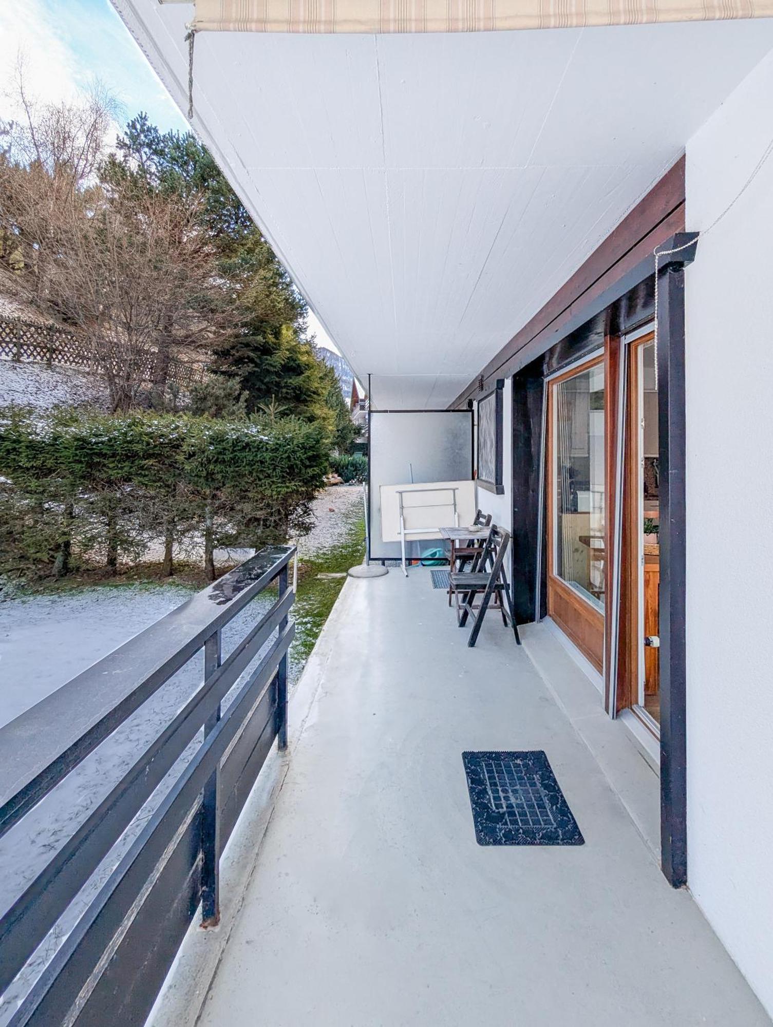 Cosy Centered With Garden And View In Veysonnaz Lejlighed Eksteriør billede